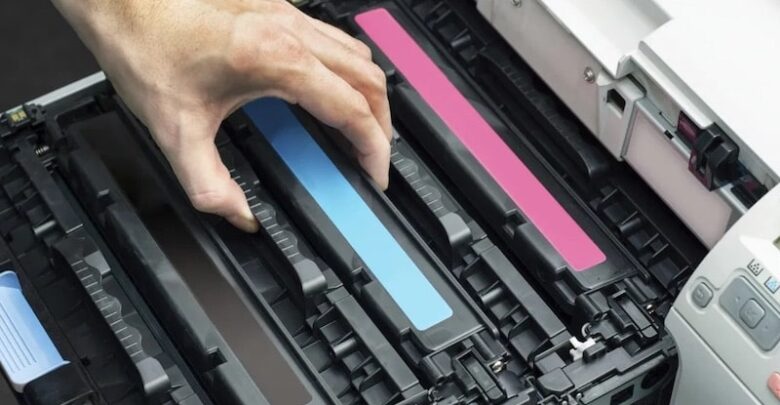 sostituire il toner originale con uno compatibile